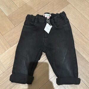 Bonpoint baby black jeans